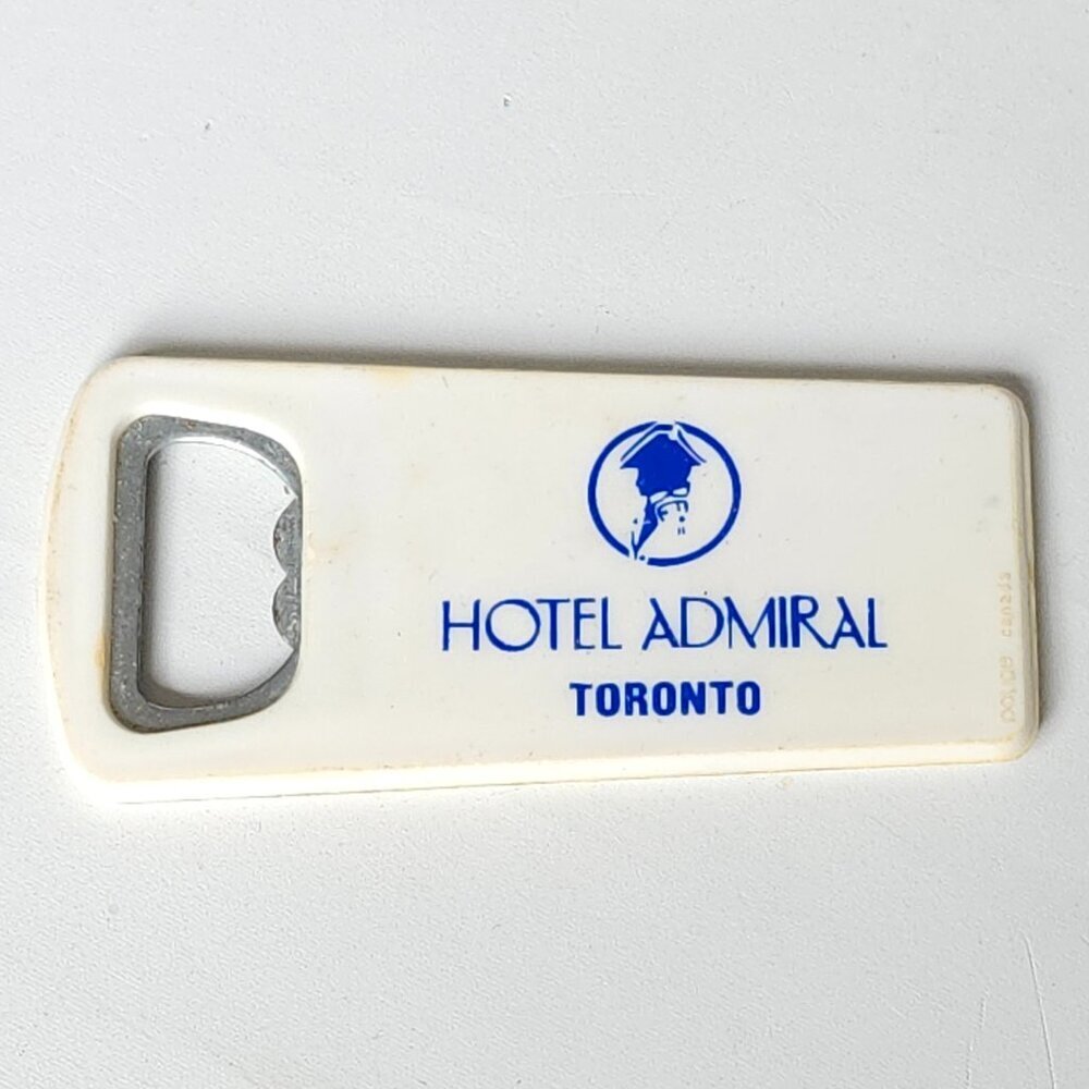 VINTAGE HOTEL ADMIRAL TORONTO Bottle Opener